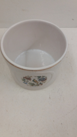 Frankton bloempot met vogels en bloemen / Planter with birds and flowers