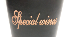 Luxe wijnkoffer met special wines  / Luxury wine case with special wines
