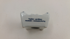 Set 5 stoeltjes asbakken Delfts blauw / Set 5 chair ashtrays Delfts blue