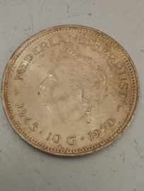Koningin Juliana 10 gulden munt 1945-1970