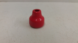 Minivaasje in rood 3.5 cm. / Mini vase in red 1.3 inch.