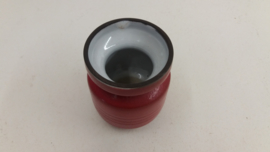 Setje in rood met wit van binnen / Little set in red and white inside