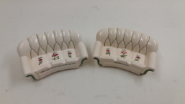 Collectie 7 stoeltjes asbakken reclame / Collection 7 chair ashtrays commercialss