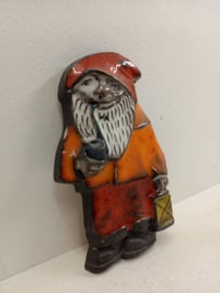 Keramisch clowntje om op te hangen / Ceramic clown to hang