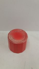 Rode bloempot nummer 2140 in maat 1 / Red planter number 2140 size 1