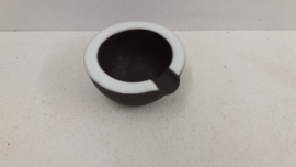 Ravelli bruine asbak   / Ravelli brown ashtray