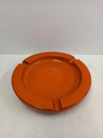 Hofra keramiek asbak in oranje / Hofra  ashtray in orange ceramics