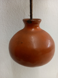 Keramiek hanger rood oranje  / Ceramic pendant red orange