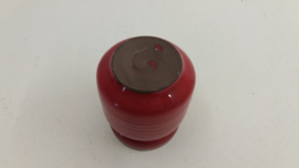 Setje in rood met wit van binnen / Little set in red and white inside