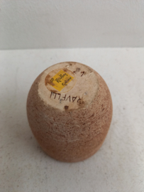 Ravelli oker asbak en sigaretten houder   / Ravelli ocher ashtray and sigaret holder