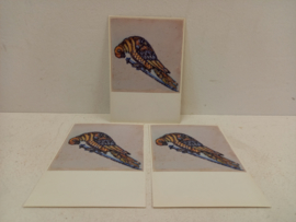 Art Unlimited Amsterdam kaart vogel / Art Unlimited Amsterdam ticket bird