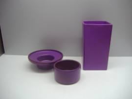 Oasis schaaltje in wit 15 cm. / Oasis container in white 5.9 inch.