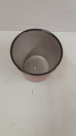 Set Oranje kan met 6 bekers  / Set orange jug with 6 cups