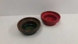 Oasis schaaltje in groen 12 cm. / Oasis container in green 4.7 inch.