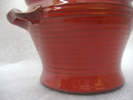 Speck Rood met oortjes 10 x 13 cm. / Red with little handles 3.1 x 5.1 inch.