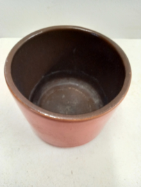 Set rode bloempotten in nummer 2119 / Set red planters in number 2119