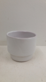Witte potten in nummer 291-292-293B / White planters in nr. 291-292-293B