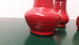 set van 3 vergelijkbare vaasjes / set of 3 comparable little vases