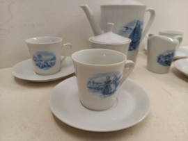 Bavaria suikerpot met boerderij afbeelding / Bavaria sugar bowl with farm image