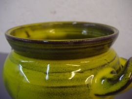 Speck set kleine potjes in geel 7 en 8 cm. / set little ones in yellow 2.7 and 3.1"