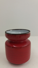Setje in rood met wit van binnen / Little set in red and white inside