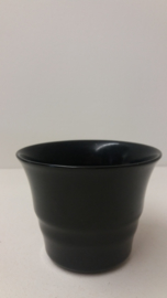 Bloempotjes zwart 2111 niet gemerkt / Planters in black 2111 not marked