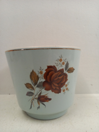 Frankton rozen rood 2 bloempotten / Frankton roses red 2 planters