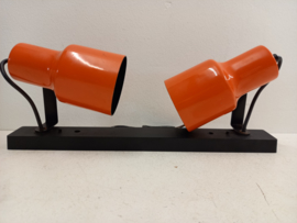 Duo hanglamp oranje / Duo hanging lamp orange
