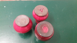 set van 3 vergelijkbare vaasjes / set of 3 comparable little vases