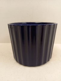 Plantschaal in wit grof nr. 2103 / Planting bowl in coarse white nr. 2103
