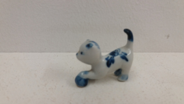 5 poesjes in Delfts blauw / 5 kittens in Delfts Bleu