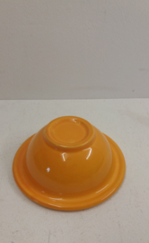 Snack schaaltje in geel 14 cm.  /  Snack bowl in yellow 5.5 inch.