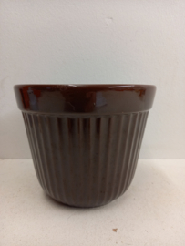 Bruine pot in nummer 433 / Brown pot in number 433