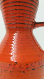 Zware oranje kan van Speck potterie?  / Heavy orange jug by Speck pottery?