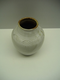 Ravelli Grijze vaas 15 cm. / Ravelli gray vase 5.9 inch.