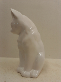 Witte poes 21 centimeter. / White pussycat 8.26 inch.