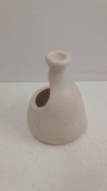 Klein wit hangpotje 11 cm. / Small hanging planter 4.3 inch.