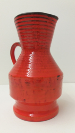 Zware oranje kan van Speck potterie?  / Heavy orange jug by Speck pottery?
