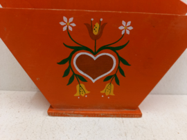 Oranje koffie filterhouder / Orange coffee filter holder