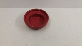 Oasis schaaltje in rood 12 cm. / Oasis container in rood 4.7 inch.