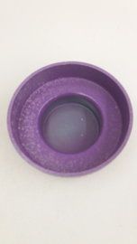 Oasis schaaltje in paars 15 cm. / Oasis container in purple 5.9 inch.
