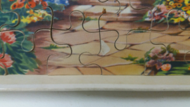 Wooden Jigsaw puzzel landhuis / Wooden Jigsaw puzzle country house