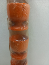 Originele eierdopjes houder oranje / Original egg cup holder orange