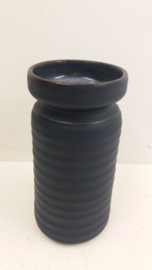 Mooie blauwe vaas van DOK / Nice bleu vase by DOK.