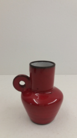 Setje in rood met wit van binnen / Little set in red and white inside