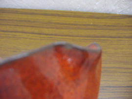 Ravelli rode asbak en sigaretten houder   / Ravelli red ashtray and sigaret holder