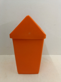 Oranje prullenbak Curver / Orange litter bin Curver