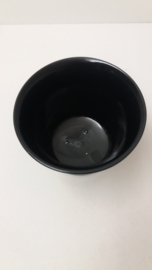 Bloempotjes zwart 2111 gemerkt 0 - 000 / Planters in black 2111 marked 0 - 000