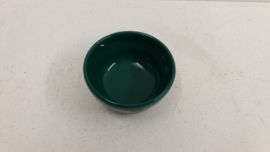 Mooi groen schaaltje 7.5 cm. /  Nice green bowl 2.9 inch.