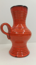 Zware oranje kan van Speck potterie?  / Heavy orange jug by Speck pottery?